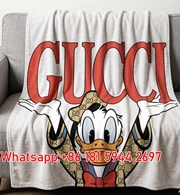 Gucci x Donald Duck Pink GG - Monogram Teddy - Bear - Shaped Sofa Throw GGJY (3)